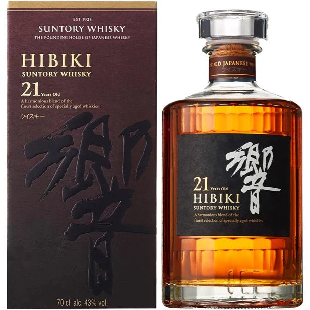 Suntory Hibiki 21 Year Japanese Whiskey (750 ml)