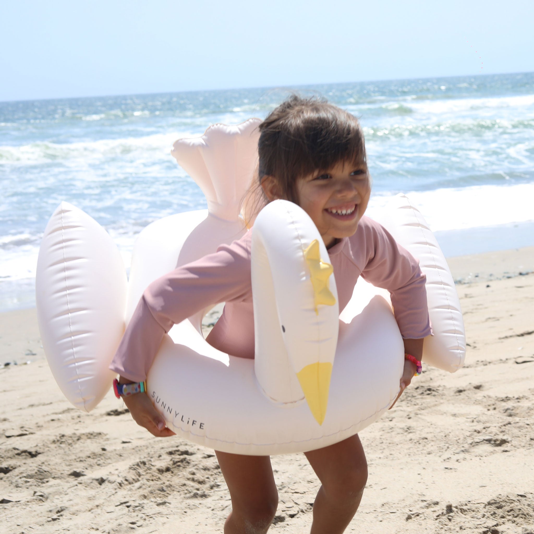 Sunnylife - Princess Swan Children's Inflatable Sea and Pool Float