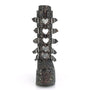 Black Multi Glitter 5.5" Platform Mid-Calf Boots*