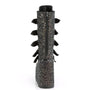 Black Multi Glitter 5.5" Platform Mid-Calf Boots*