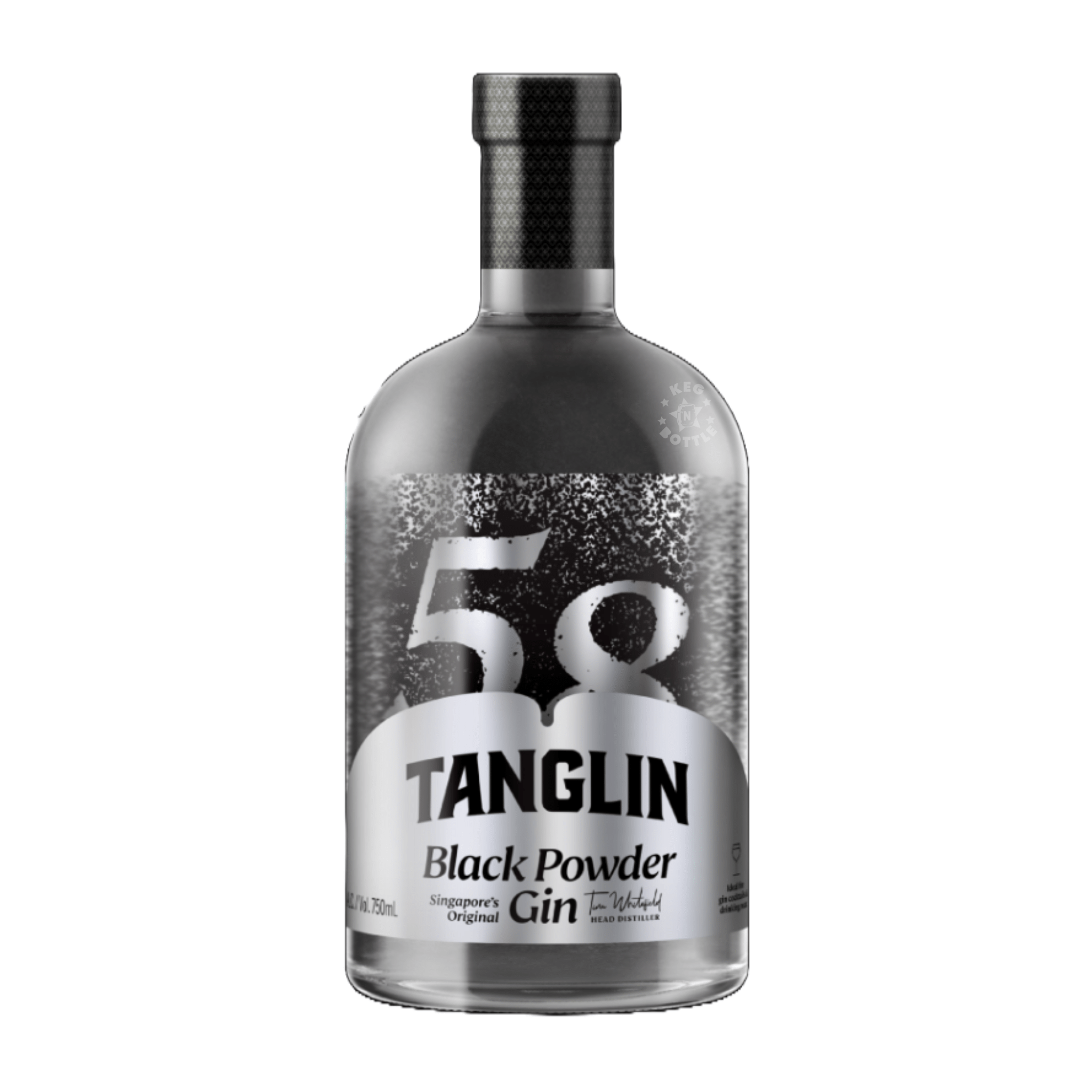 Tanglin Black Powder Gin (750 ml)