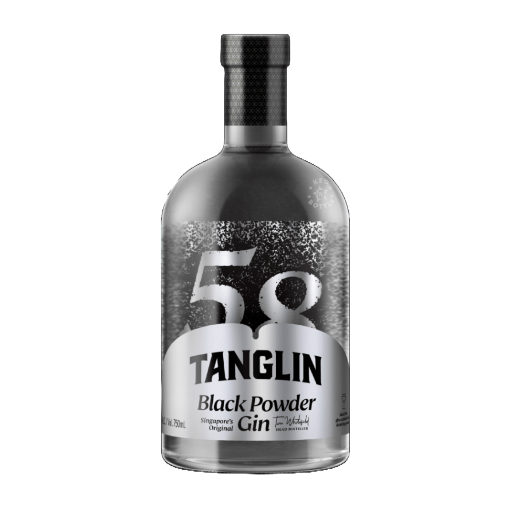 Tanglin Black Powder Gin (750 ml)