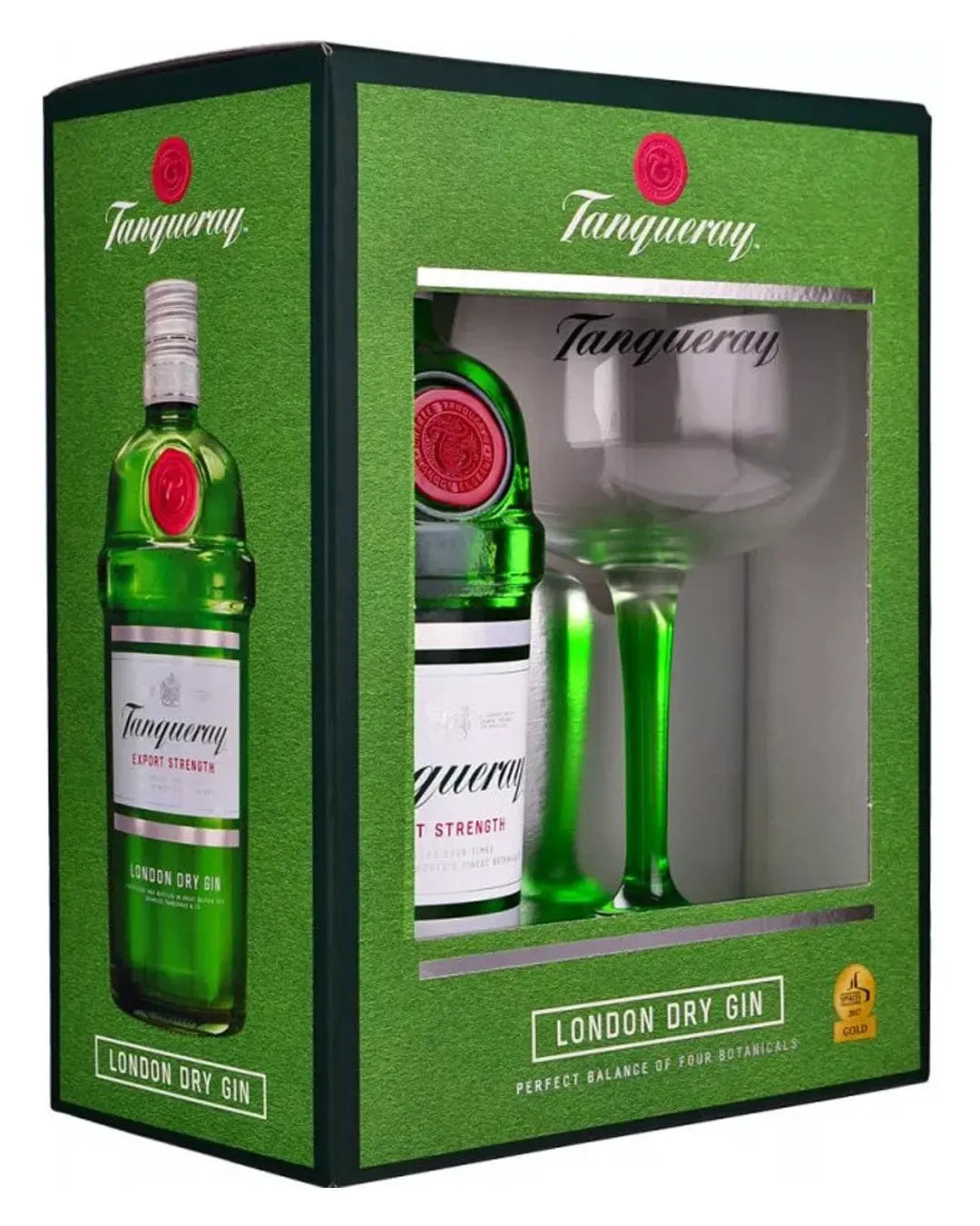 Tanqueray London Dry Gin with Copa, 70 cl