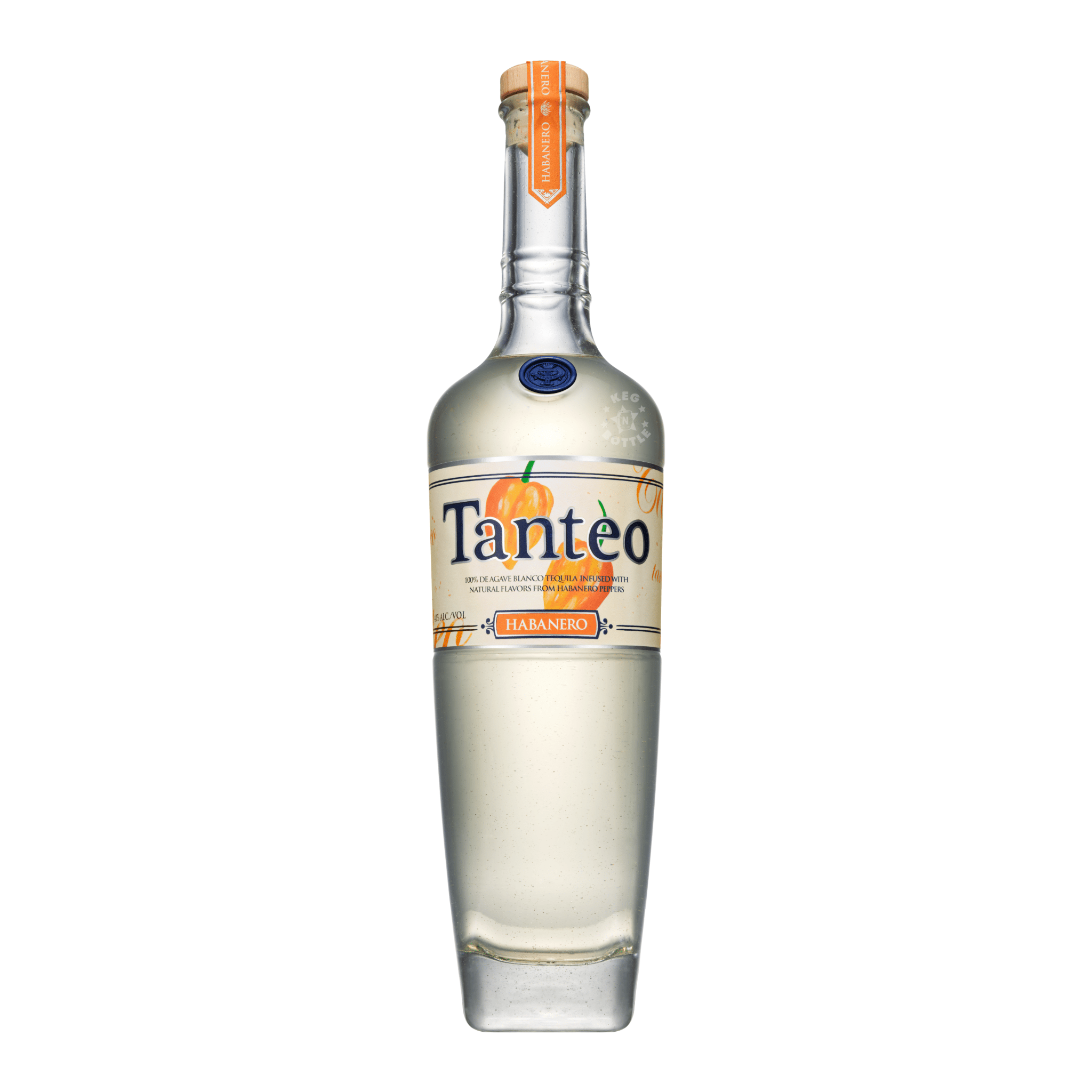 Tanteo Habanero Blanco Tequila (750 ml)