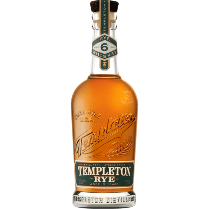 Templeton 6 Year Rye Whiskey (750 ml)