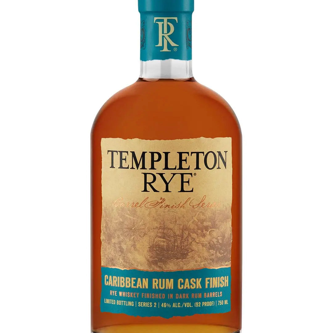 Templeton Rye Caribbean Rum Cask Finish Whiskey, 70 cl