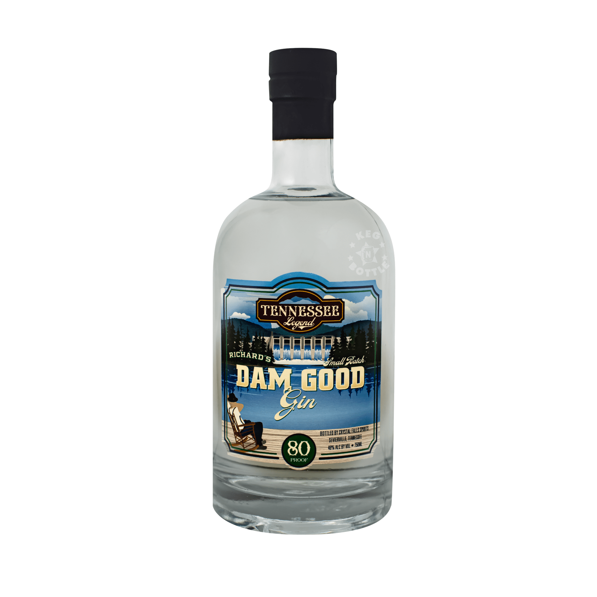 Tennessee Legend Dam Good Gin (750 ml)