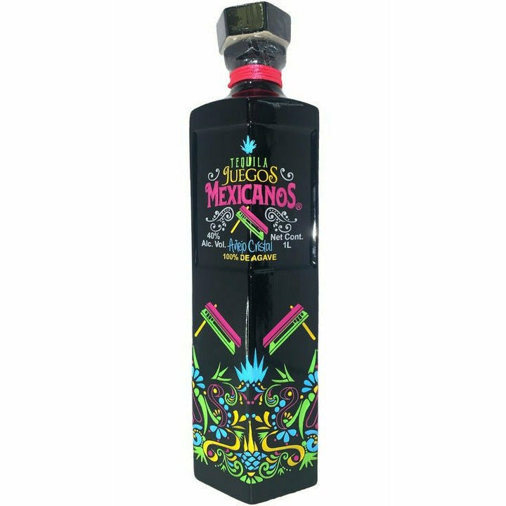 Tequila Juegos Mexicanos Anejo Cristal (1 L)