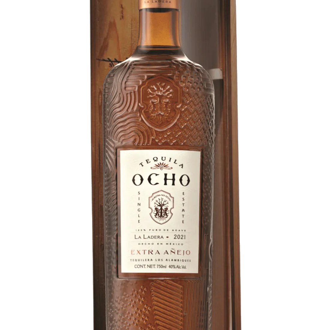 Tequila Ocho Extra Anejo La Ladera Tequila (750 ml)