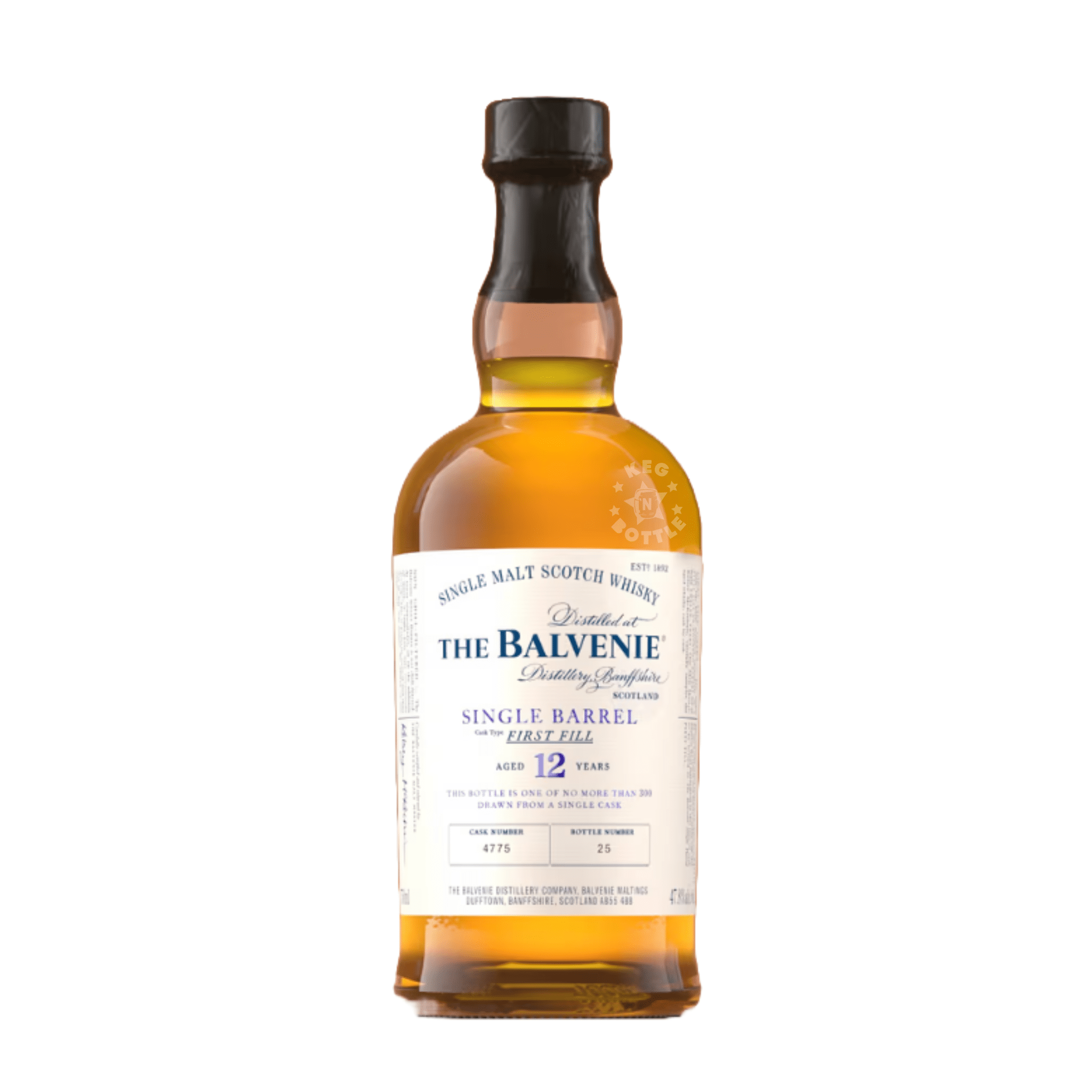 The Balvenie 12 Year Single Barrel Scotch Whiskey (750 ml)