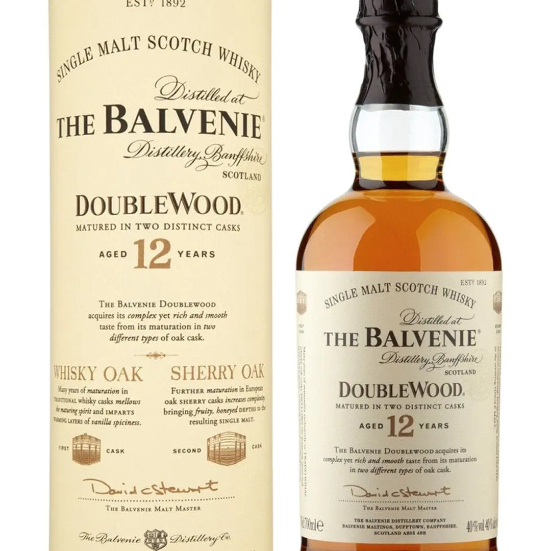 The Balvenie Doublewood 12 Year Old Single Malt Scotch Whisky, 70 cl
