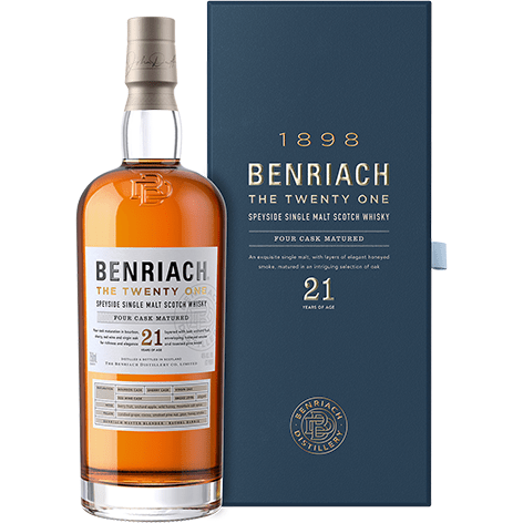 The BenRiach 21 Year Single Malt Scotch Whiskey (700 ml)