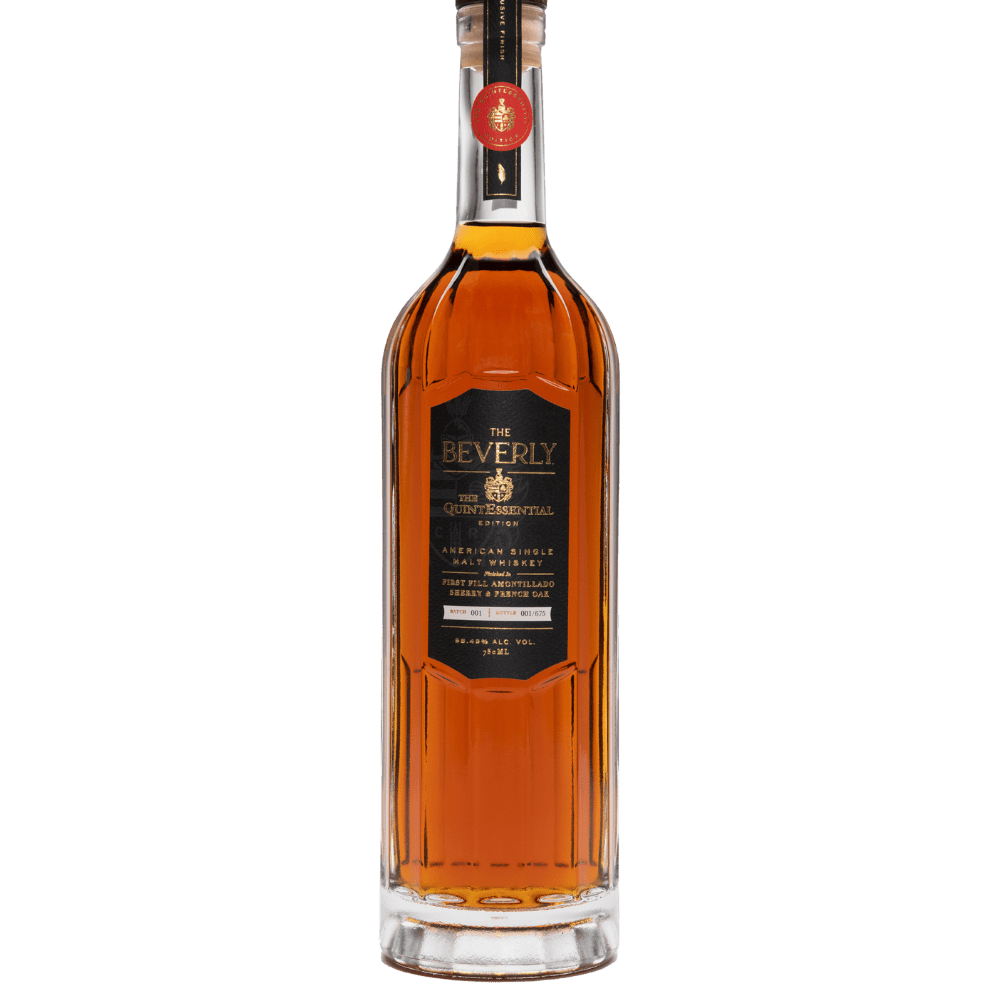 The Beverly QuintEssential Edition American Single Malt Whiskey (750mL)