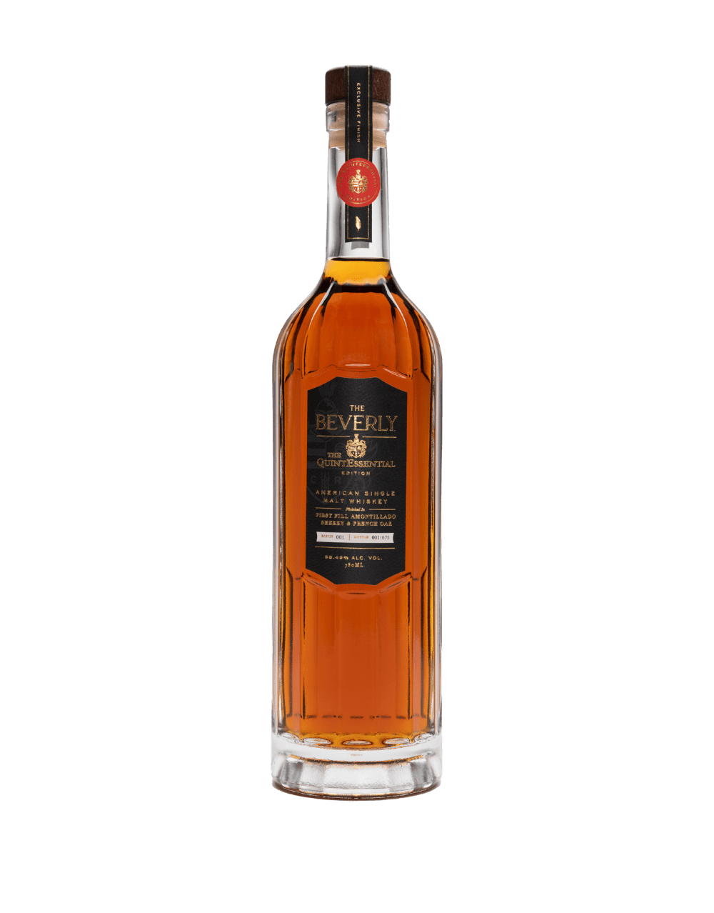 The Beverly QuintEssential Edition American Single Malt Whiskey (750mL)