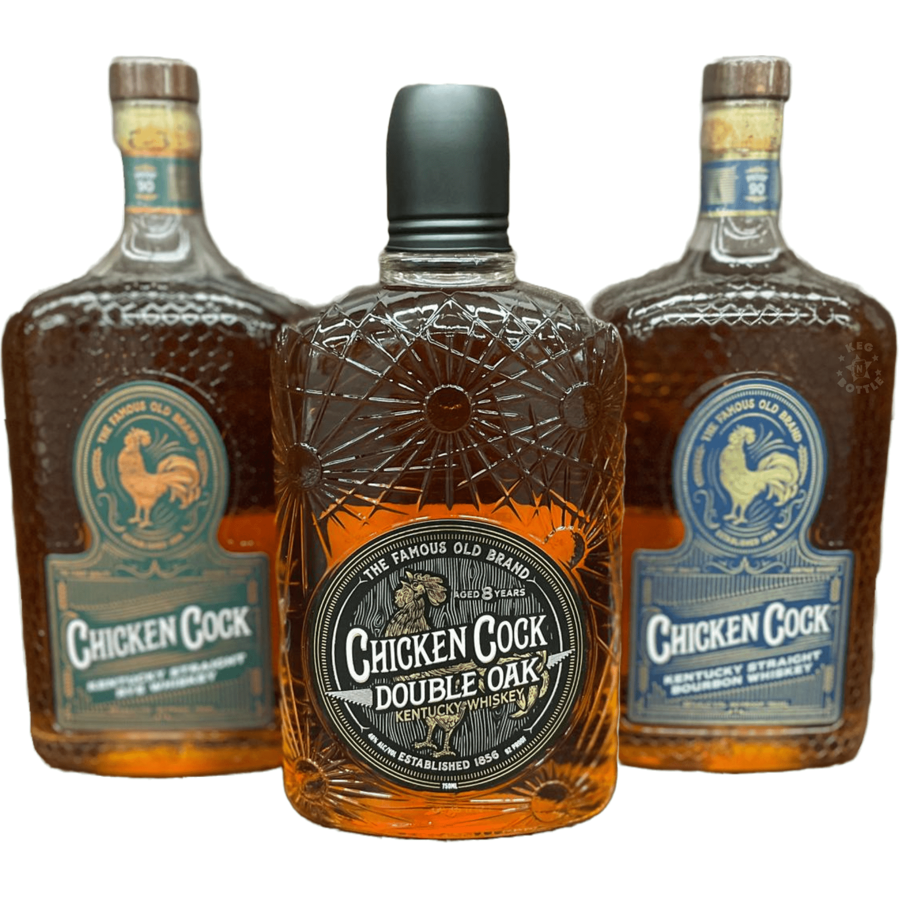 The Chickens Bourbon Combo Pack (3 x 750 ml)