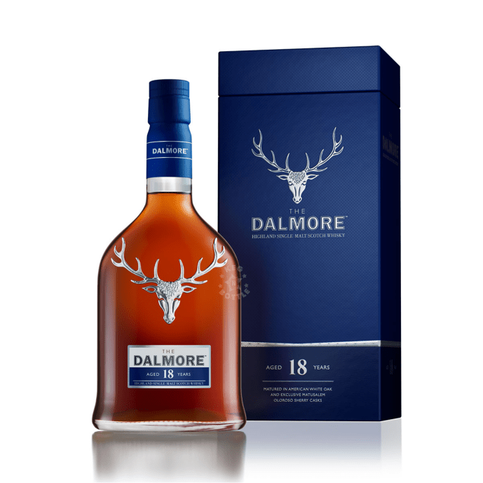 The Dalmore 18 Year Highland Single Malt Scotch Whiskey (750 ml)