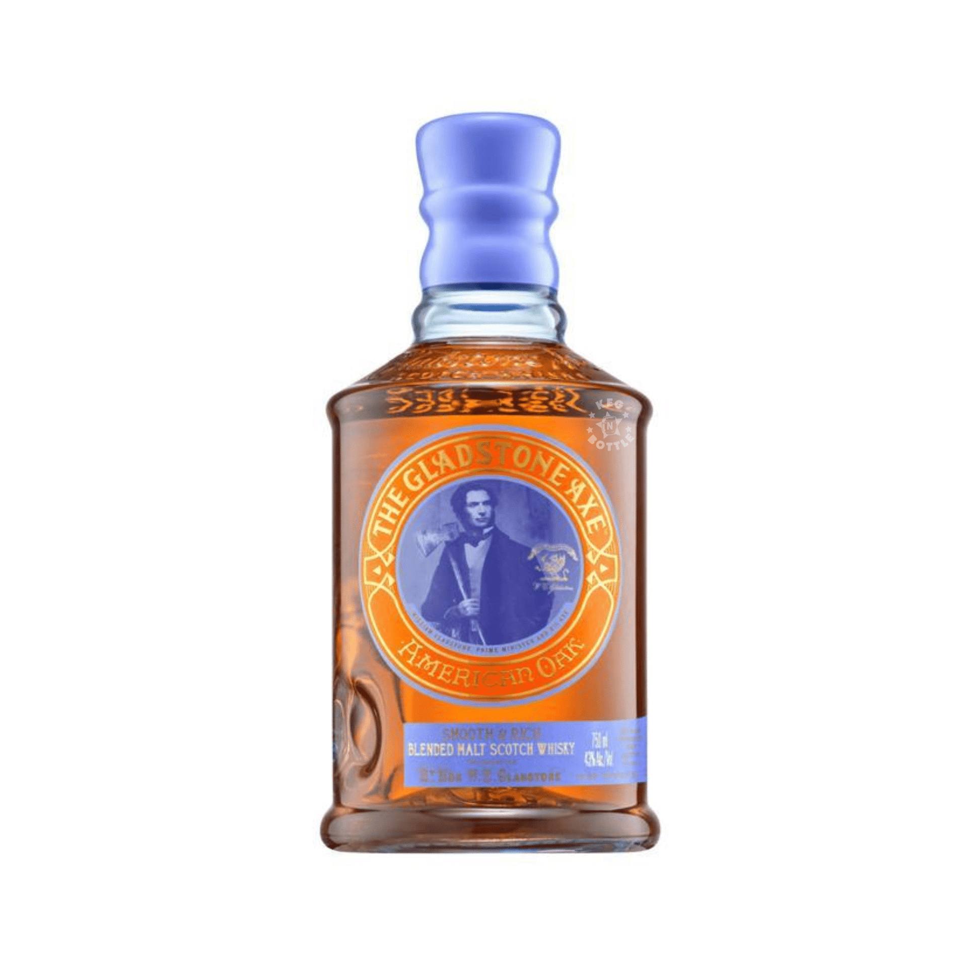 The Gladstone Axe American Oak Smooth and Rich Blended Scotch (750 ml)