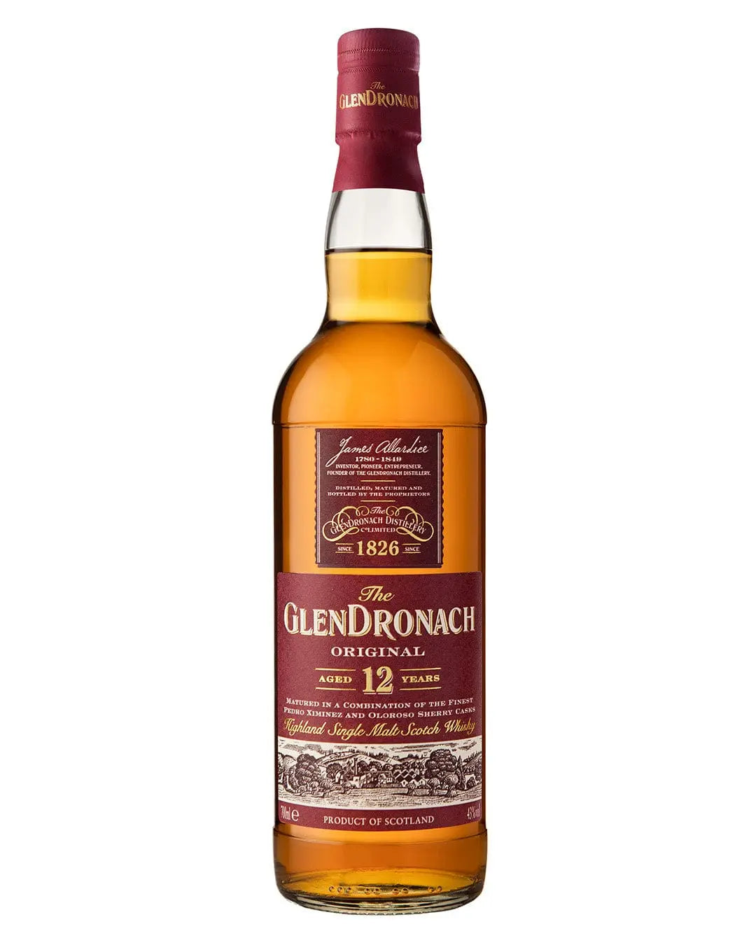 The GlenDronach 12 Year Old Original Single Malt Whisky, 70 cl