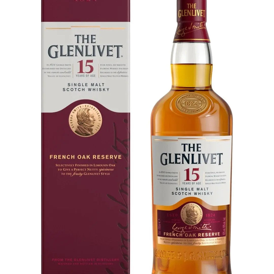 The Glenlivet 15 Year Old Whisky, 70 cl