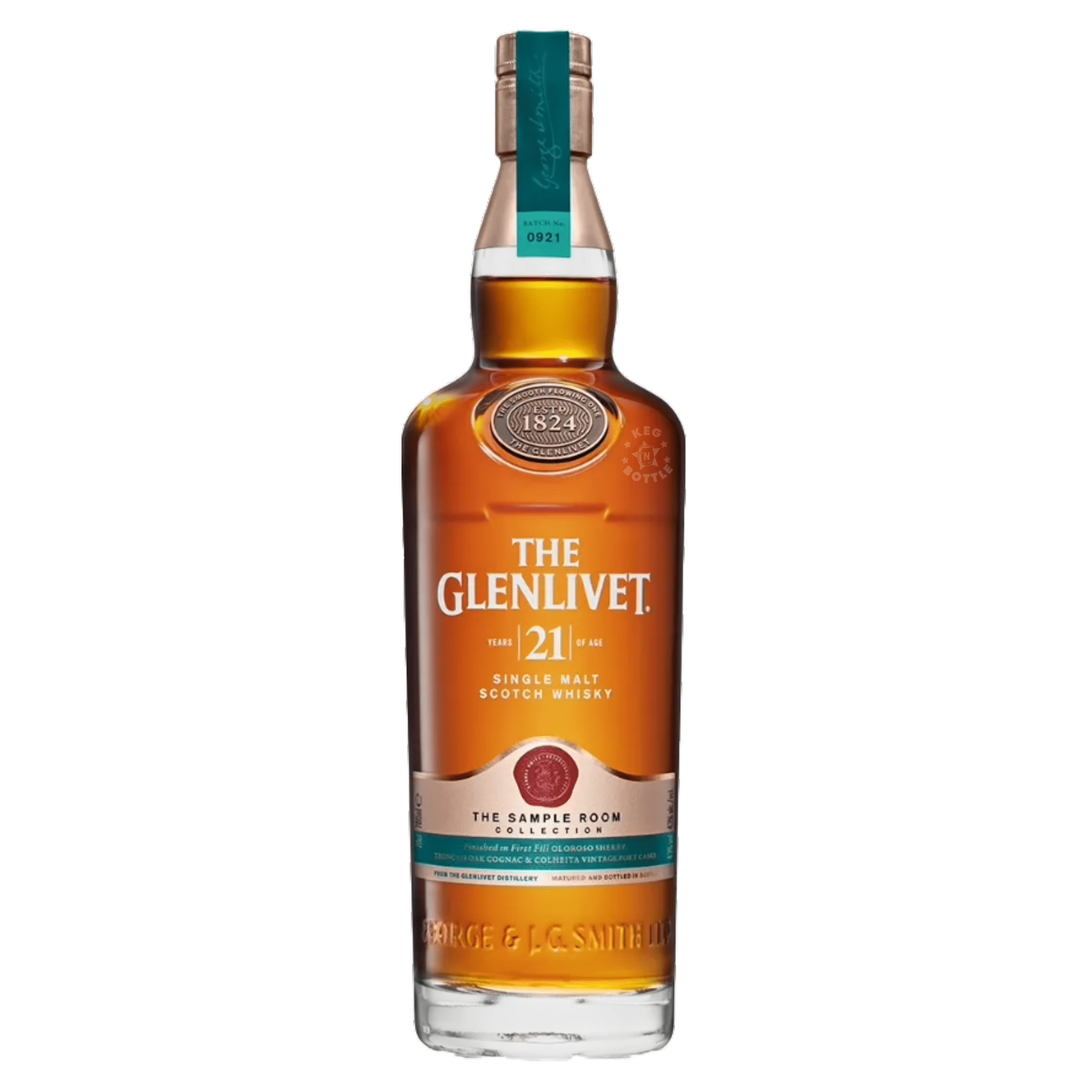 The Glenlivet 21 Year Single Malt Scotch Whisky (750 mL)