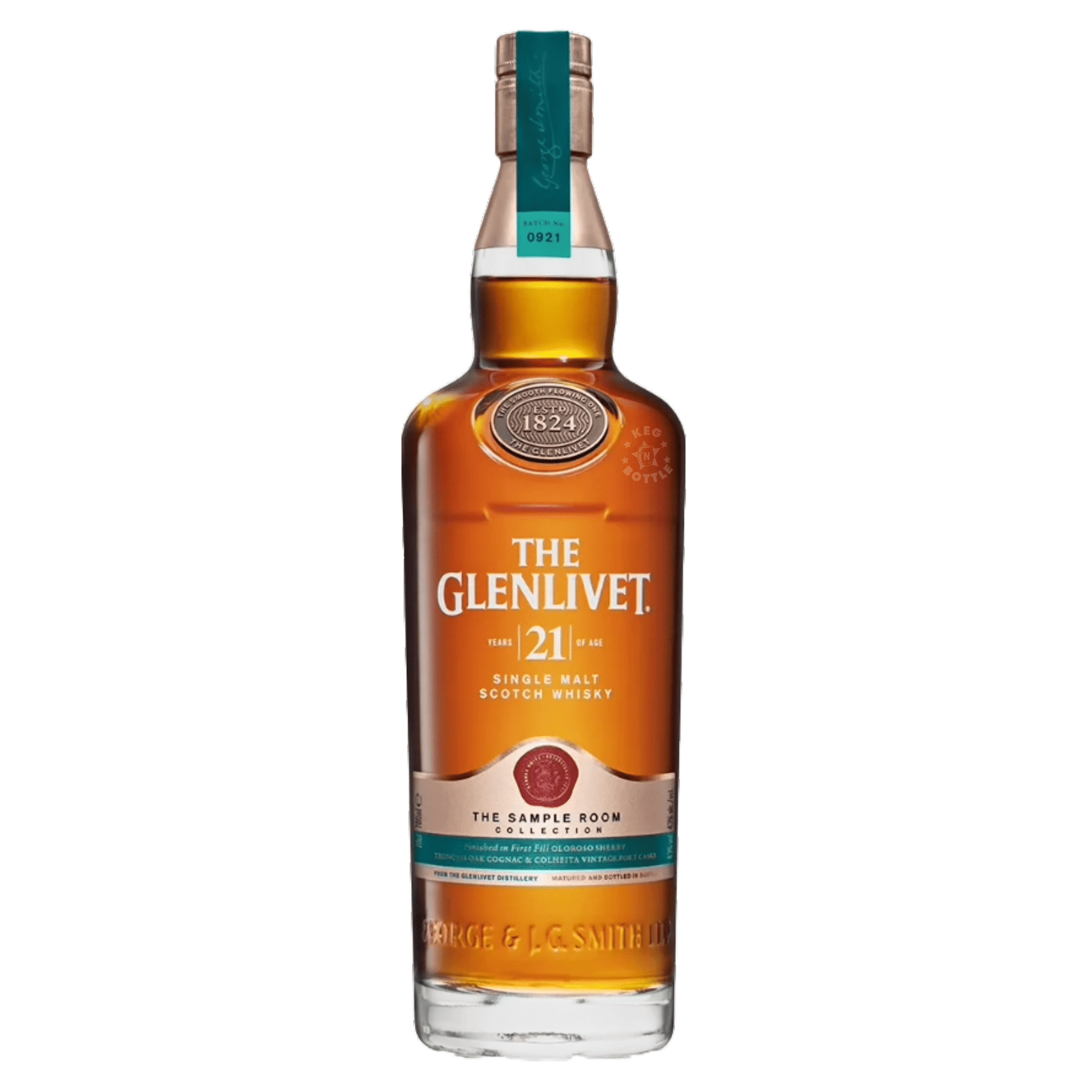 The Glenlivet 21 Year Single Malt Scotch Whisky (750 mL)