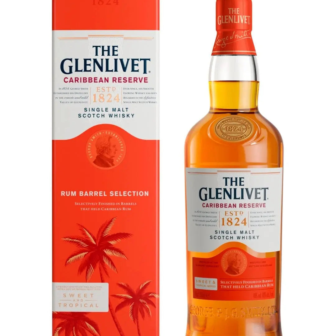 The Glenlivet Caribbean Reserve Single Malt Whisky, 70 cl