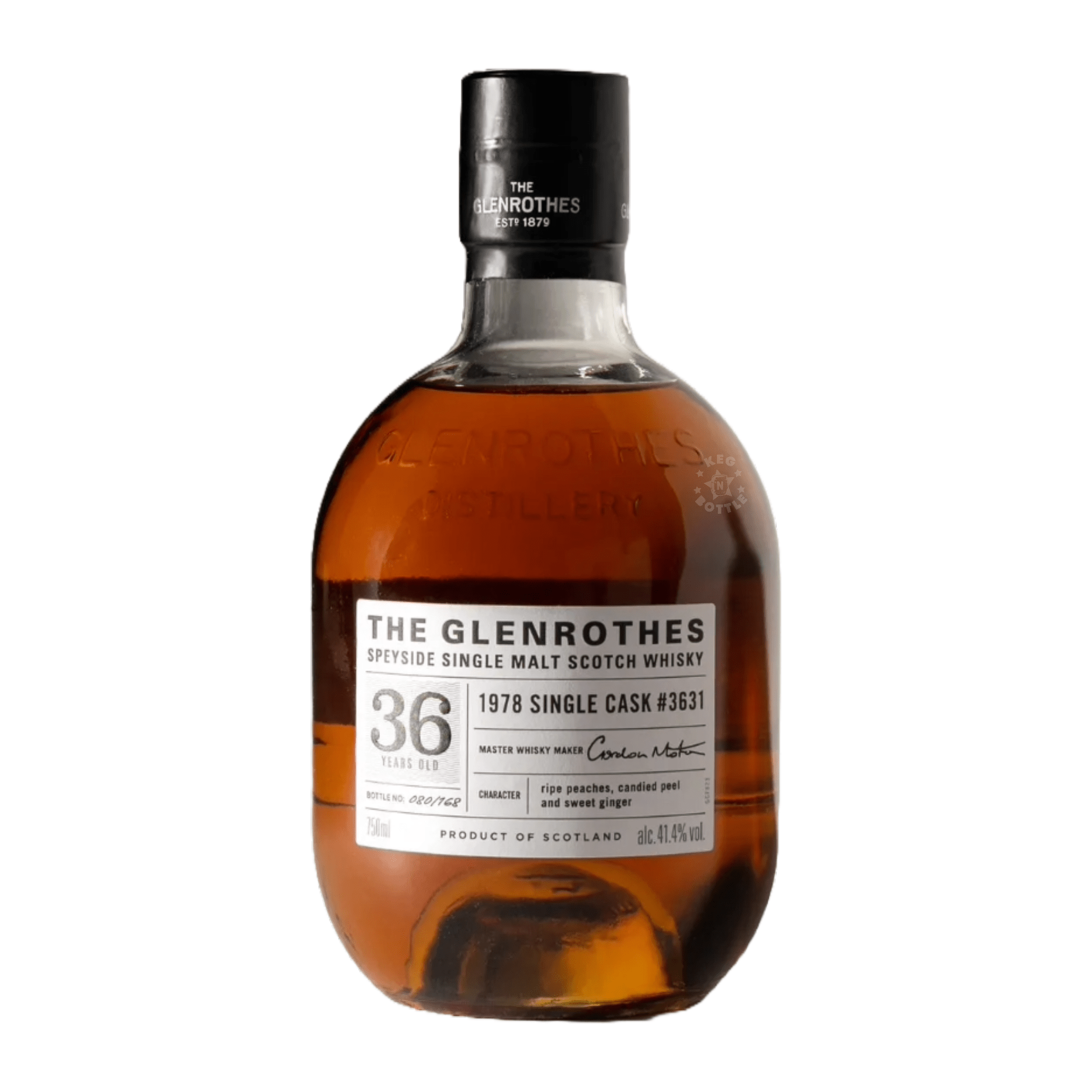 The Glenrothes 1978 Single Cask #3631 36 Year Scotch (750 ml)