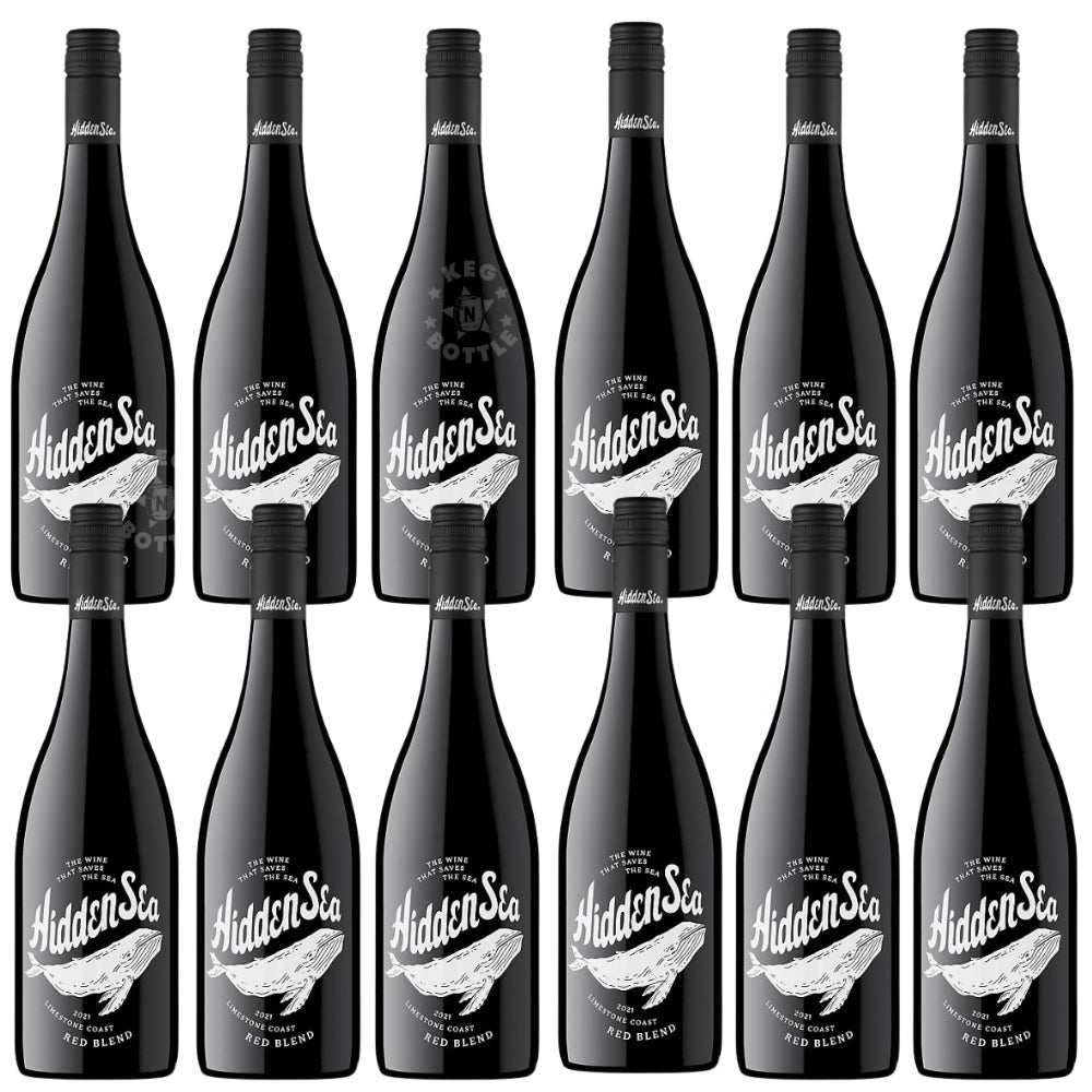 The Hidden Sea Red Blend – Limestone Coast - 12 Pack  (12 x 750 ml)