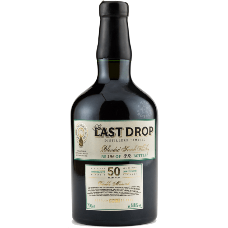 The Last Drop 50 Year Double Matured Finest Aged Blended Scotch Whisky (750 ml)