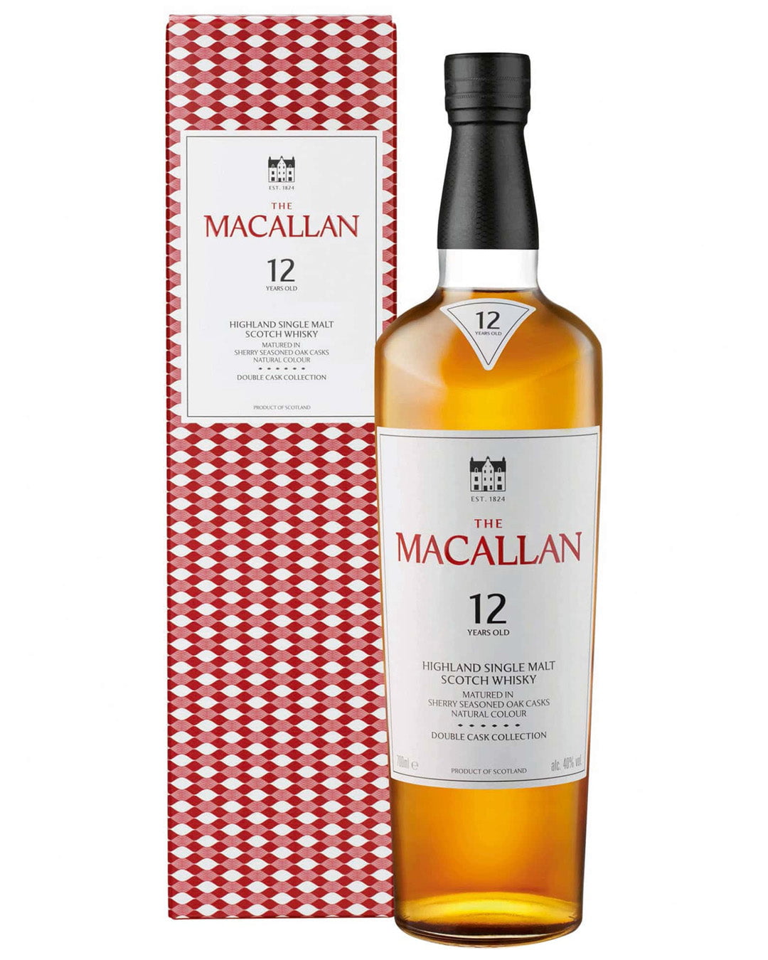 The Macallan 12 Year Old Double Cask Malt Whisky, 70 cl