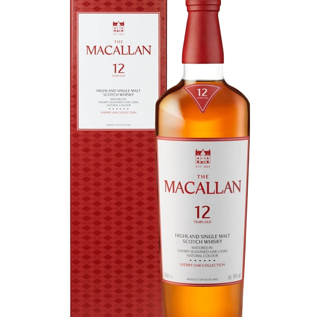 The Macallan 12 Year Old Sherry Oak Whisky, 70 cl