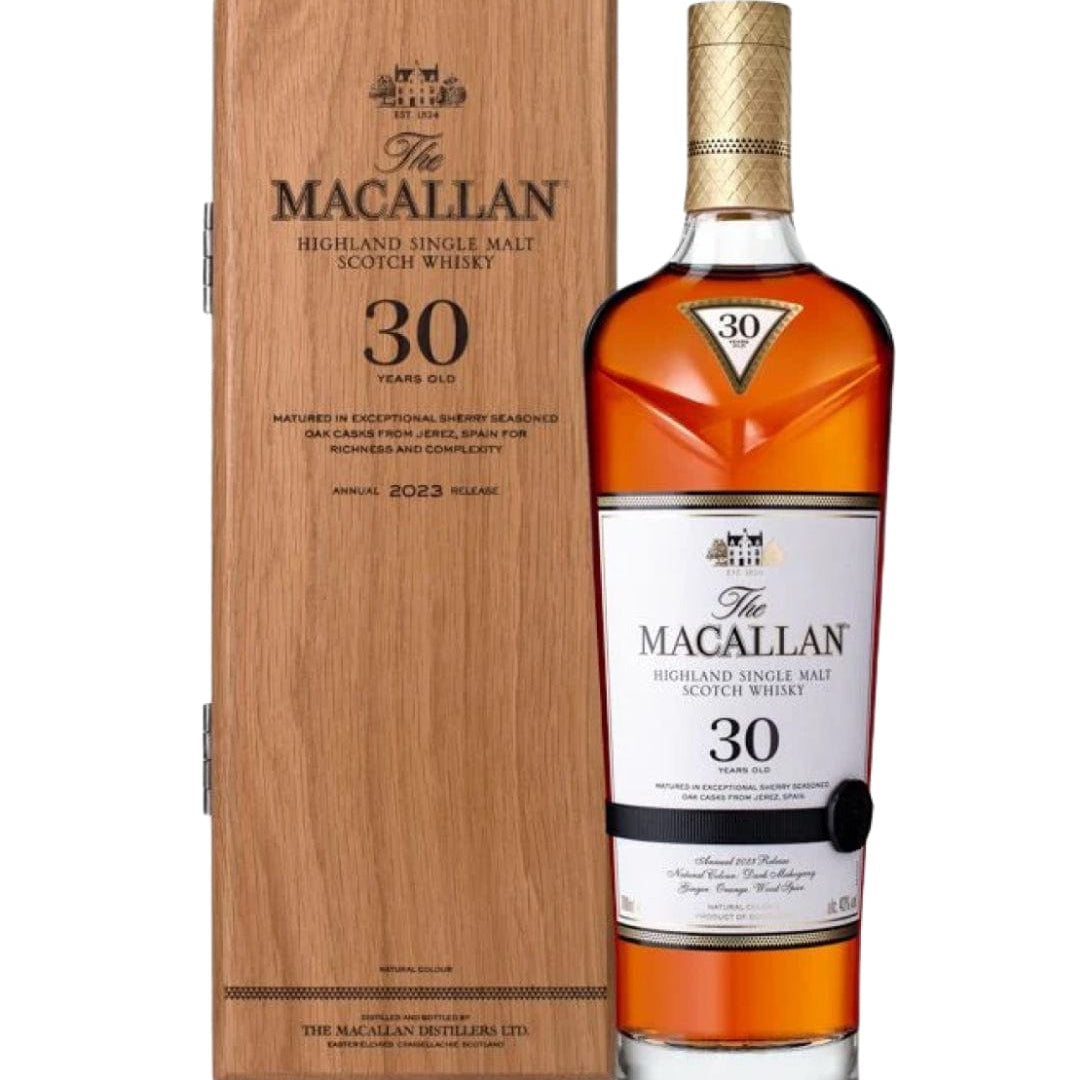 The Macallan 30 Year Old Sherry Oak Single Malt Scotch Whisky (2023 Release), 70 cl