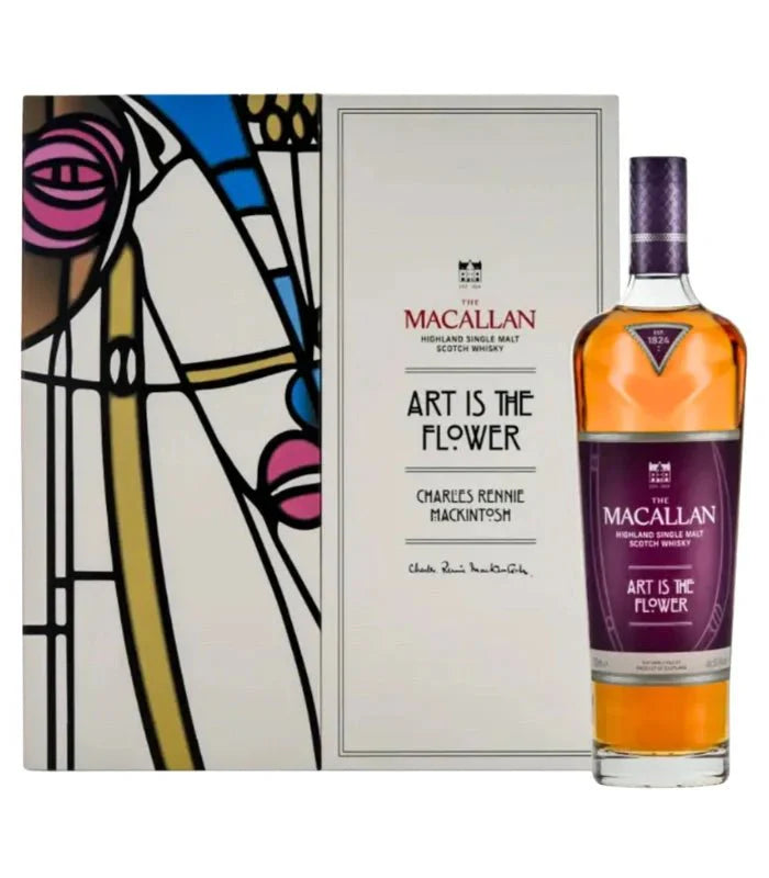 The Macallan Art is the Flower Highland Single Malt Whiskey (700mL)