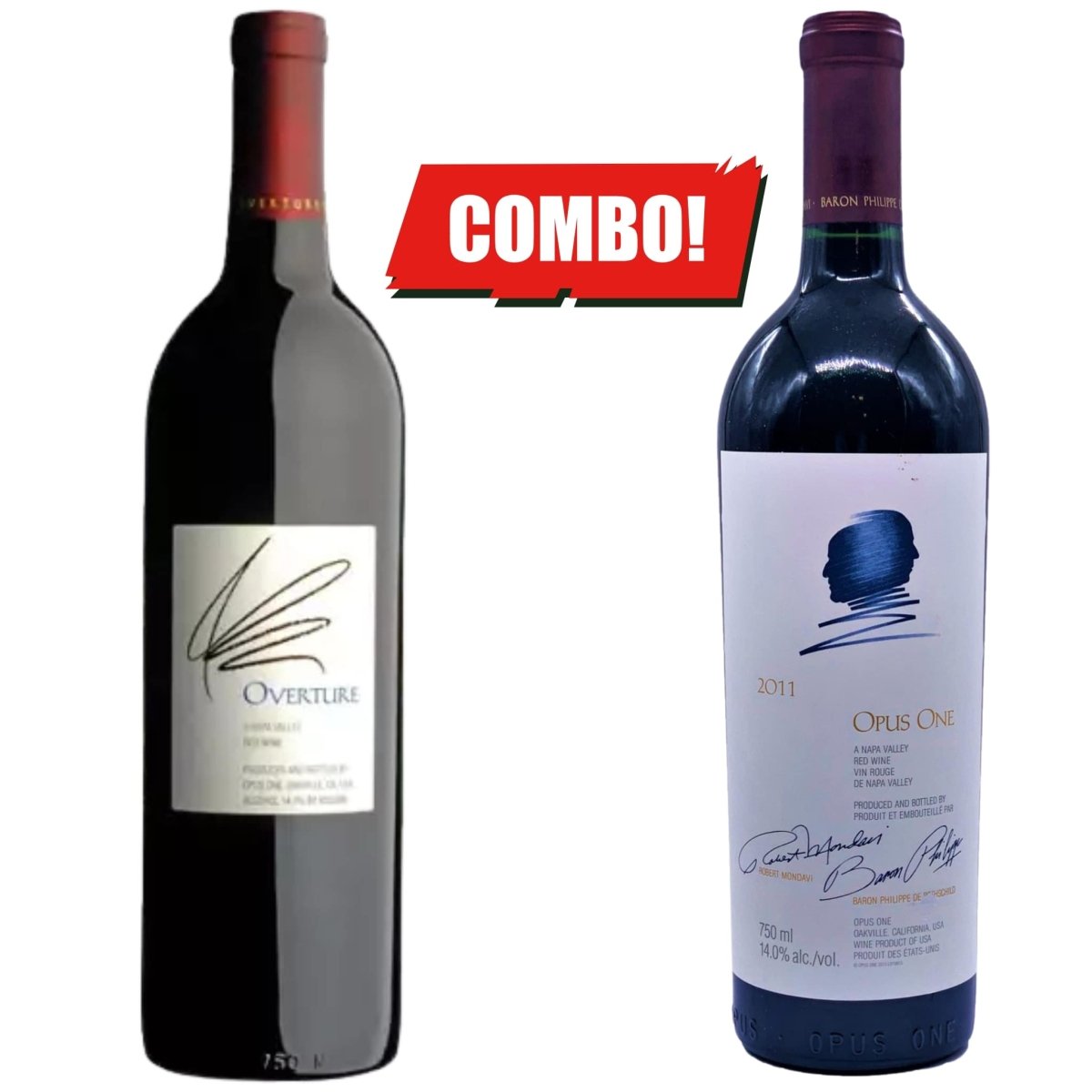 The Opus & Overture Wine Combo Pack (2x750 mL)