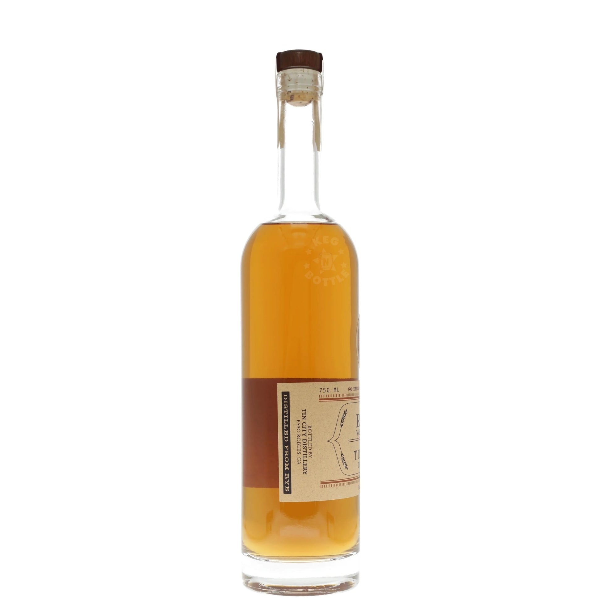 Tin City Distillery Premium Rye Whiskey (750 ml)