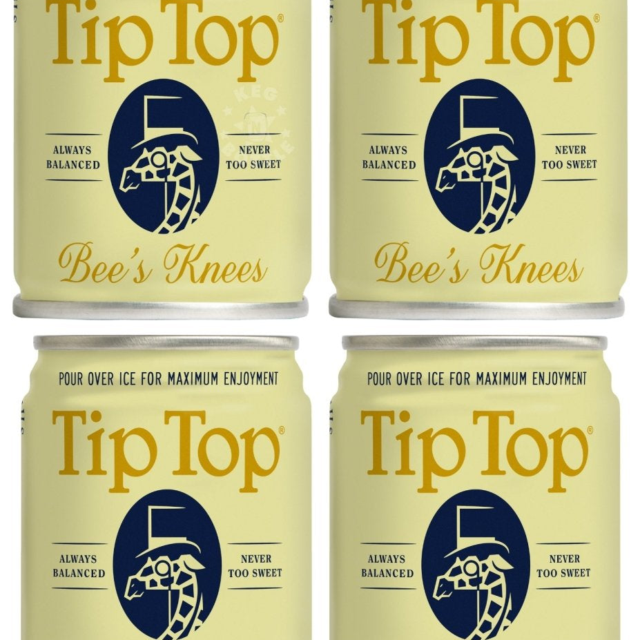 Tip Top Bee's Knees Gin Cocktail - 4 Pack (100 ml)