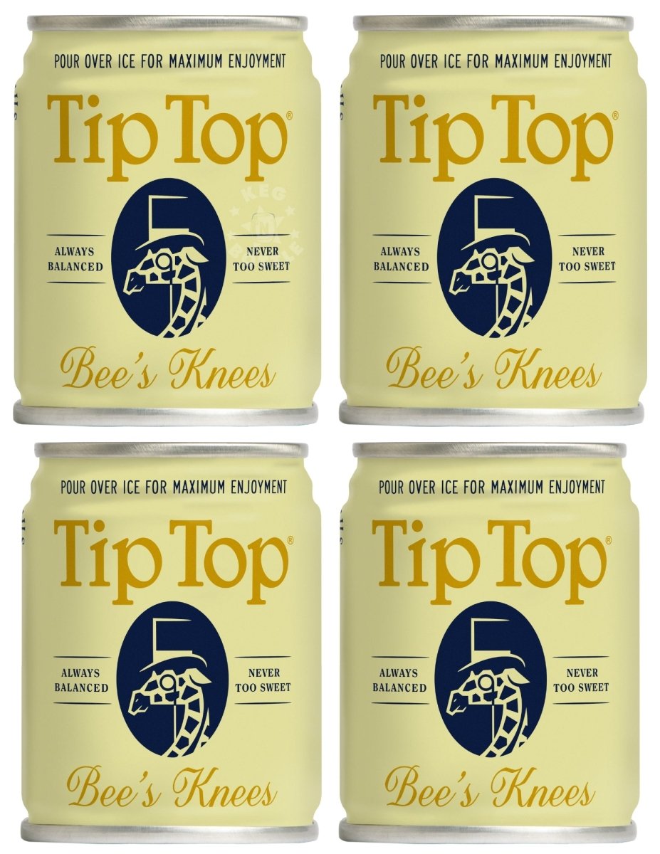 Tip Top Bee's Knees Gin Cocktail - 4 Pack (100 ml)