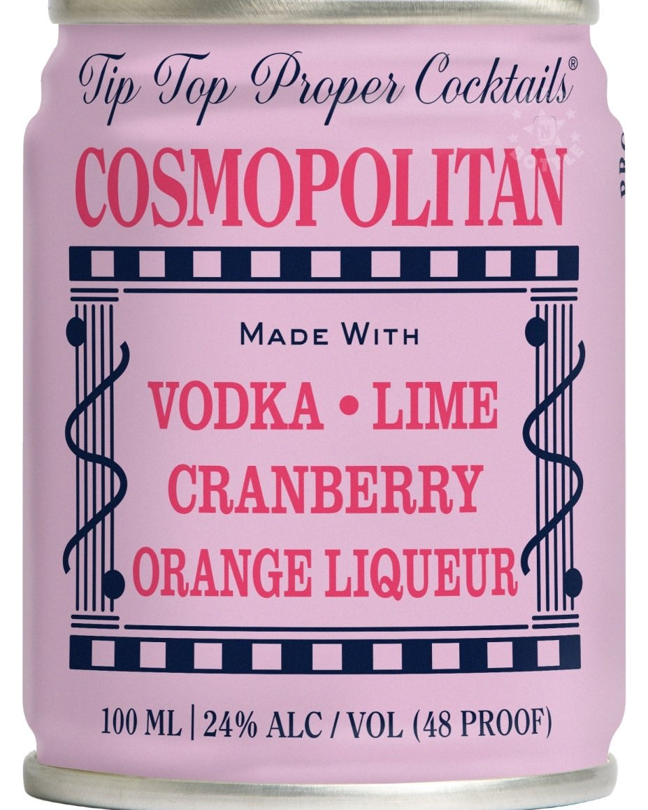 Tip Top Cosmopolitan Gin Cocktail - 12 Pack (100 ml)
