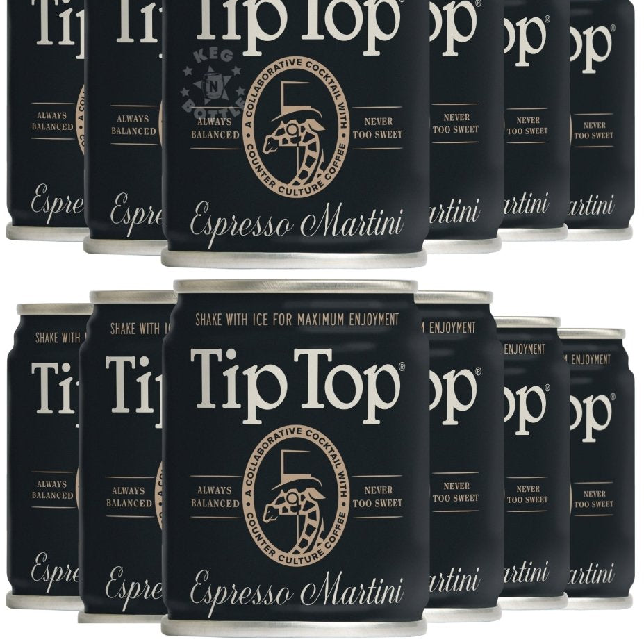 Tip Top Espresso Martini Cocktail - 12 Pack (100 ml)
