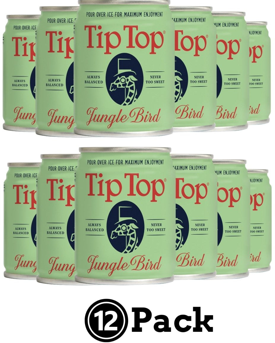 Tip Top Jungle Bird Rum Cocktail - 12 Pack (100 ml)