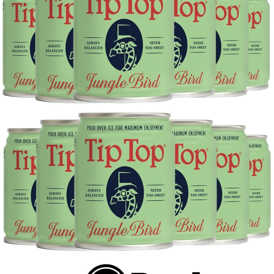 Tip Top Jungle Bird Rum Cocktail - 12 Pack (100 ml)