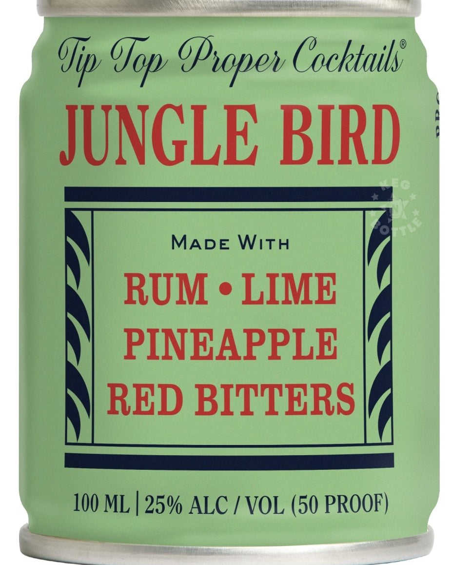 Tip Top Jungle Bird Rum Cocktail - 12 Pack (100 ml)