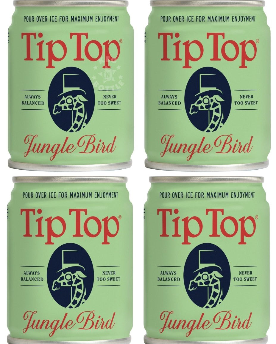 Tip Top Jungle Bird Rum Cocktail - 4 Pack (100 ml)
