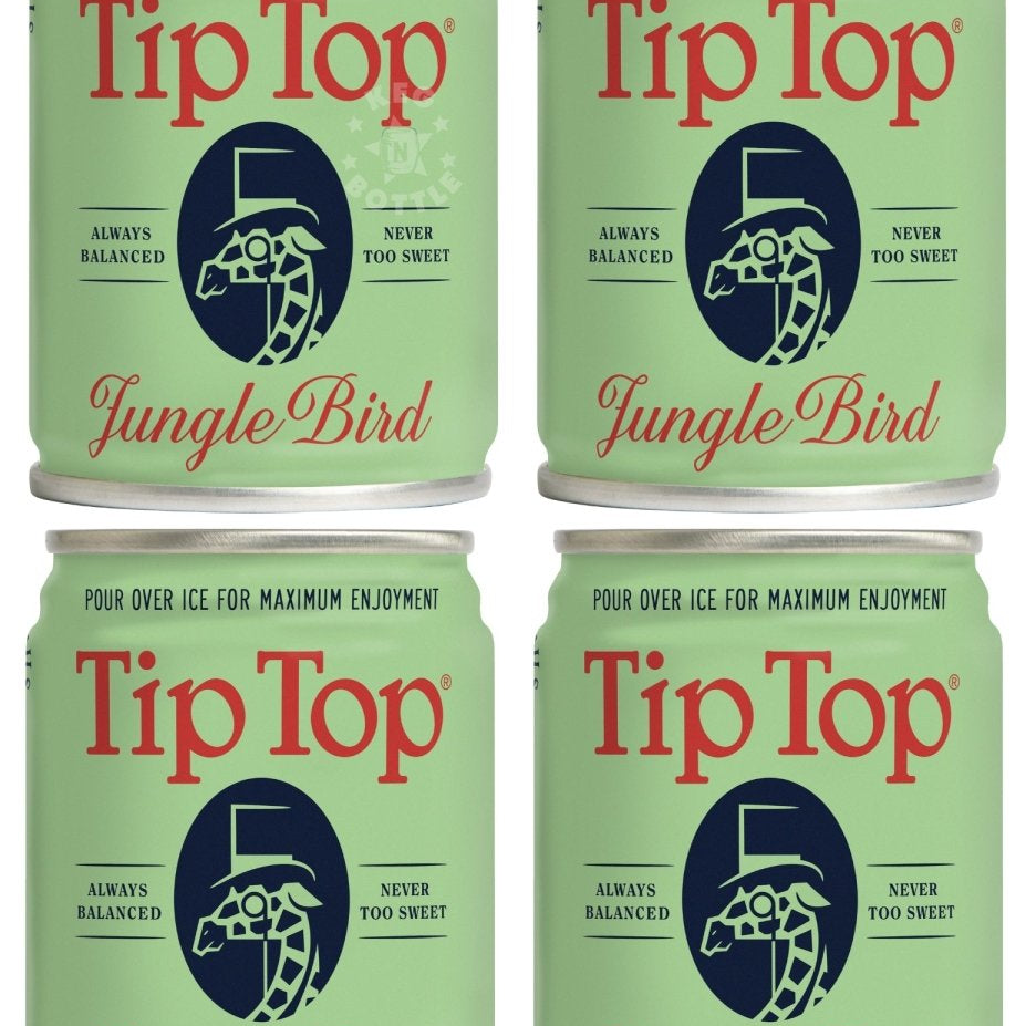 Tip Top Jungle Bird Rum Cocktail - 4 Pack (100 ml)