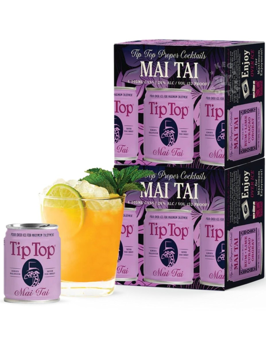 Tip Top Mai Tai Rum Cocktail - 4 Pack (100 ml)
