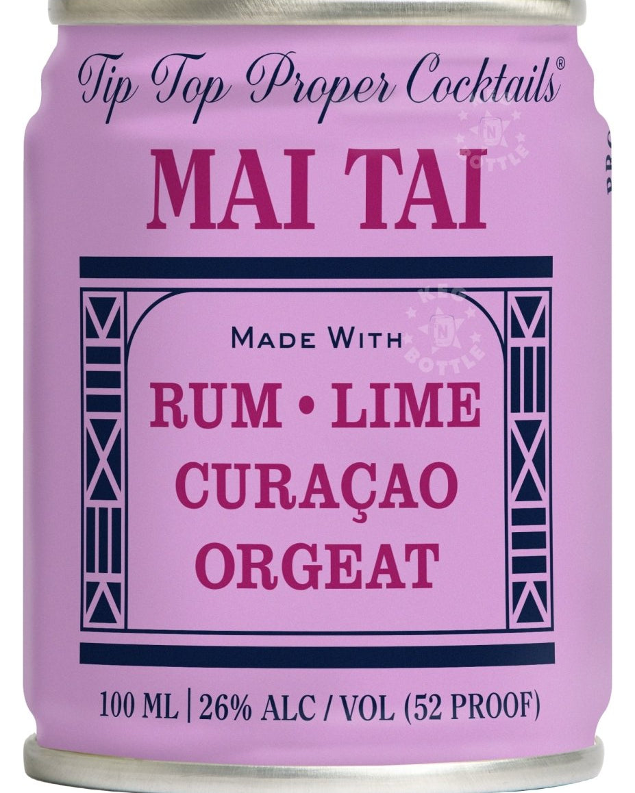 Tip Top Mai Tai Rum Cocktail - 4 Pack (100 ml)