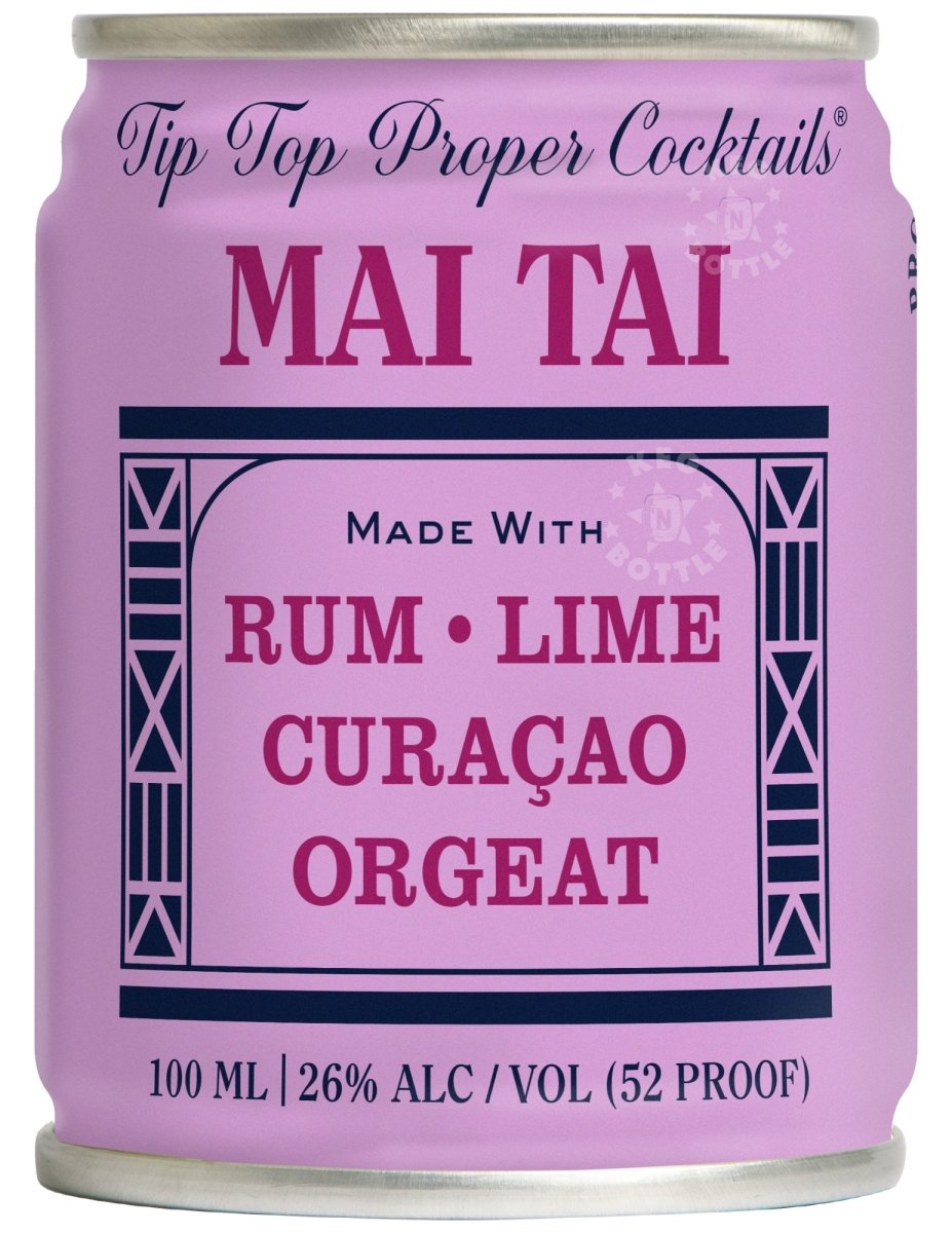 Tip Top Mai Tai Rum Cocktail - 4 Pack (100 ml)