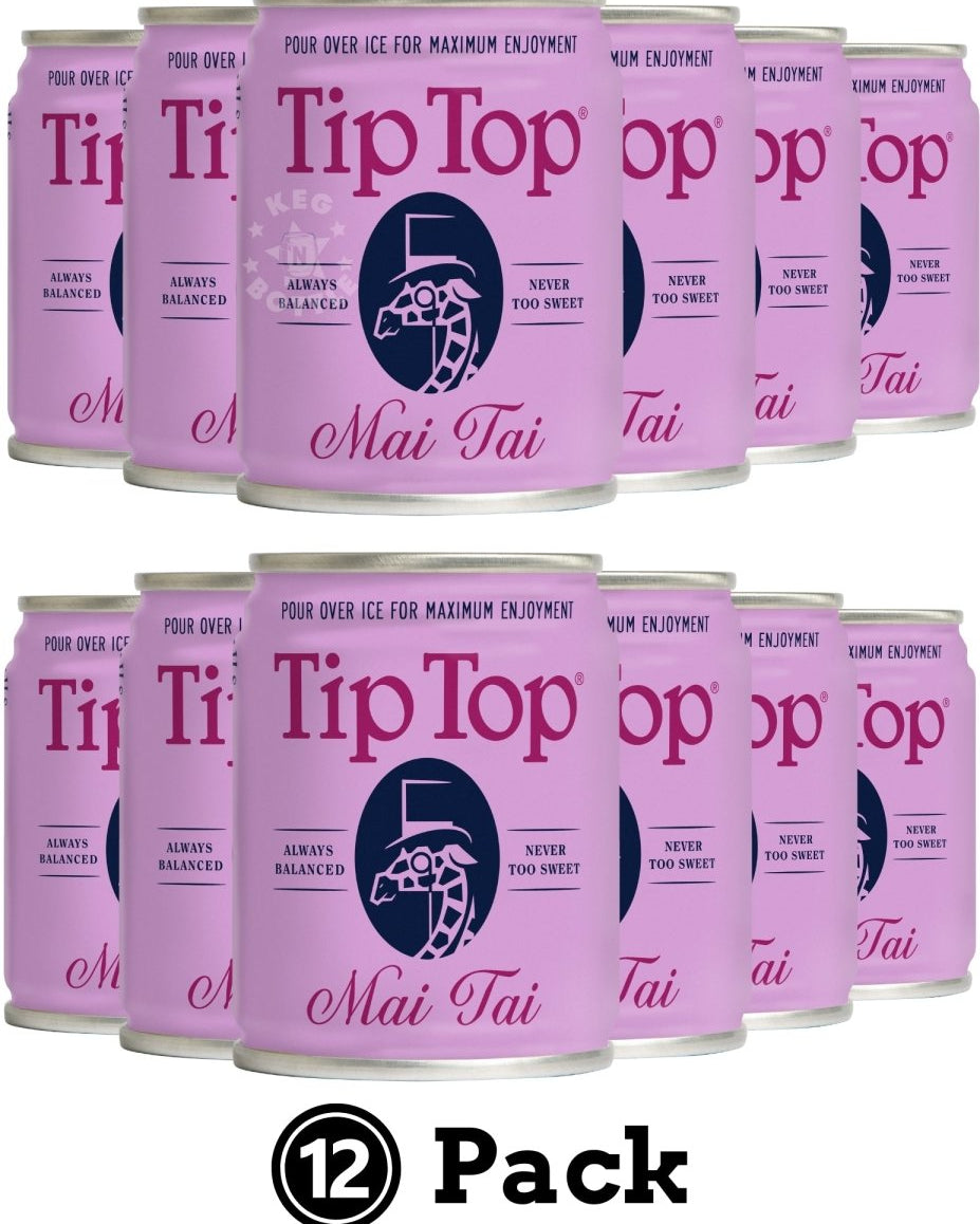 Tip Top Mai Tai Rum Cocktail - 12 Pack (100 ml)