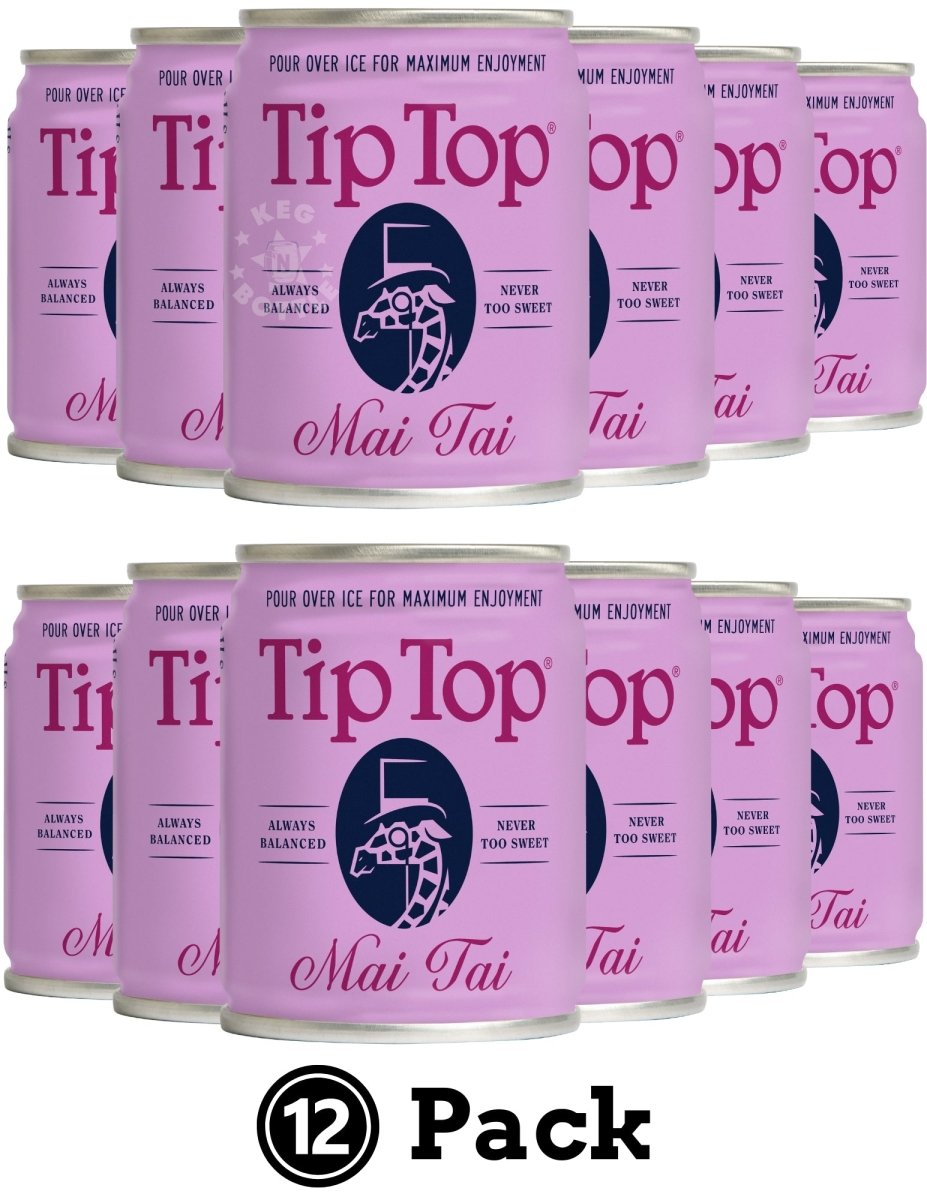 Tip Top Mai Tai Rum Cocktail - 12 Pack (100 ml)