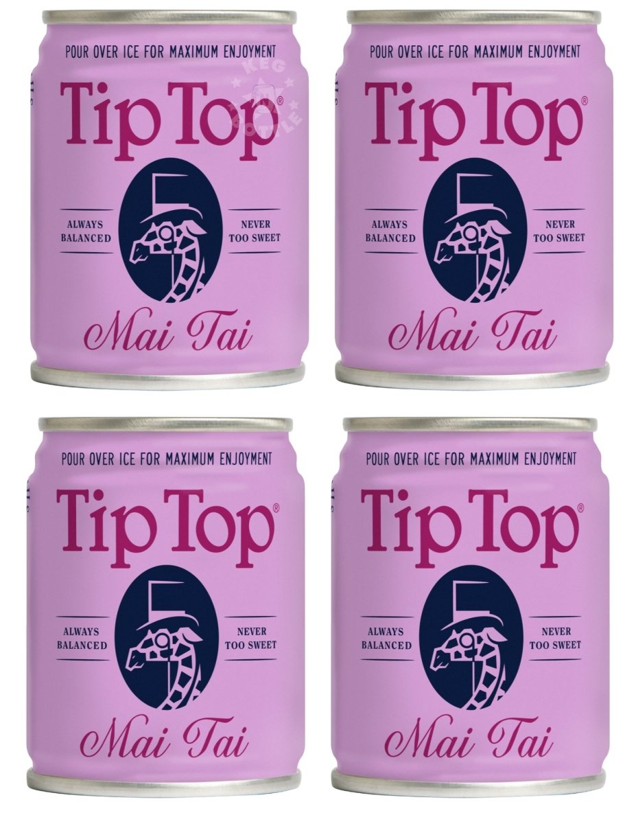 Tip Top Mai Tai Rum Cocktail - 4 Pack (100 ml)
